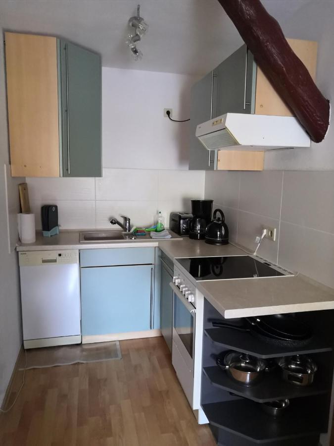 Zimmervermietung Am Holzberg Thallwitz Exteriör bild